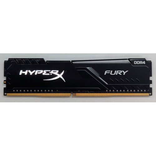 Купить Озу HyperX DDR4 8GB 3200Mhz Fury Black (HX432C16FB3/8) (Восстановлено продавцом, 784315) с проверкой совместимости: обзор, характеристики, цена в Киеве, Днепре, Одессе, Харькове, Украине | интернет-магазин TELEMART.UA фото