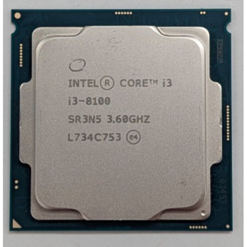 Купить Процессор Intel Core i3-8100 3.6GHz 6MB s1151 Tray (CM8068403377308) (Восстановлено продавцом, 784319) с проверкой совместимости: обзор, характеристики, цена в Киеве, Днепре, Одессе, Харькове, Украине | интернет-магазин TELEMART.UA фото