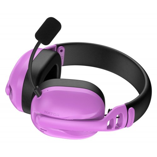 Купити Навушники HATOR Hyperpunk 3 Wireless (ESH19) Cyber Violet - ціна в Києві, Львові, Вінниці, Хмельницькому, Франківську, Україні | інтернет-магазин TELEMART.UA фото