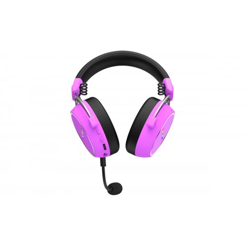 Навушники HATOR Hypergang 3 Wireless (ESH52) Cyber Violet купити в Україні: Київ, Львів, Хмельницький, Тернопіль, Івано-Франківськ | Низька ціна, відгуки, характеристики від TELEMART фото