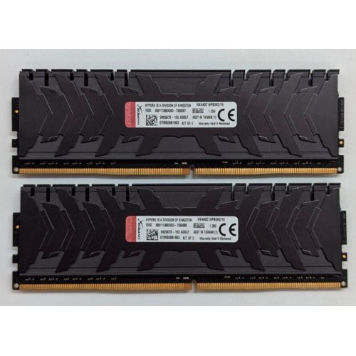 Купить Озу HyperX DDR4 16GB (2x8GB) 4000Mhz Predator (HX440C19PB3K2/16) (Восстановлено продавцом, 784340) с проверкой совместимости: обзор, характеристики, цена в Киеве, Днепре, Одессе, Харькове, Украине | интернет-магазин TELEMART.UA фото
