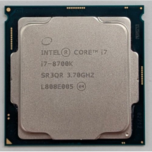 Купить Процессор Intel Core i7-8700K 3.7(4.7)GHz 12MB s1151 Tray (CM8068403358220) (Восстановлено продавцом, 784342) с проверкой совместимости: обзор, характеристики, цена в Киеве, Днепре, Одессе, Харькове, Украине | интернет-магазин TELEMART.UA фото