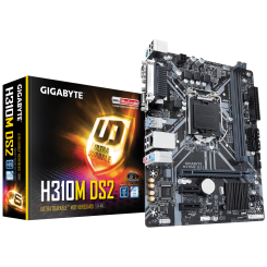 Материнська плата Gigabyte H310M DS2 (s1151-V2, Intel H310) (Відновлено продавцем, 784358)