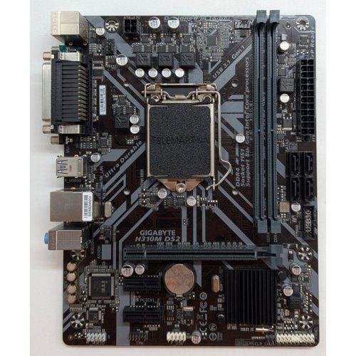 Материнська плата Gigabyte H310M DS2 (s1151-V2, Intel H310) (Відновлено продавцем, 784360) купити з перевіркою сумісності: огляд, характеристики, ціна у Києві, Львові, Вінниці, Хмельницькому, Івано-Франківську, Україні | інтернет-магазин TELEMART.UA фото