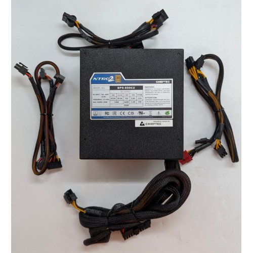 Блок живлення CHIEFTEC NitroII 850W (BPS-850C2) (Відновлено продавцем, 784551) купити з перевіркою сумісності: огляд, характеристики, ціна у Києві, Львові, Вінниці, Хмельницькому, Івано-Франківську, Україні | інтернет-магазин TELEMART.UA фото