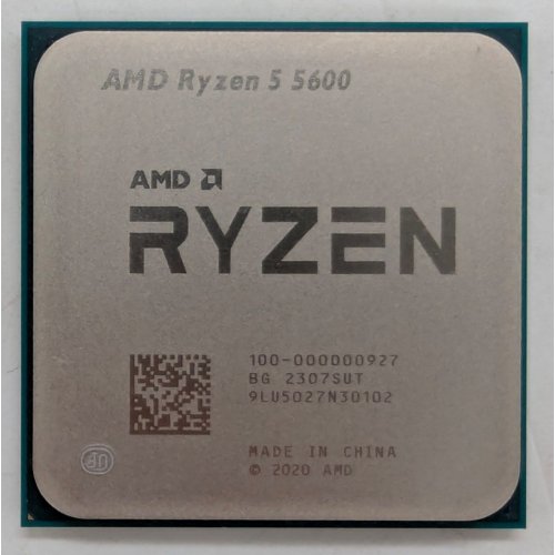 Процесор AMD Ryzen 5 5600 3.5(4.4)GHz 32MB sAM4 Box (100-100000927BOX) (Відновлено продавцем, 784558) купити з перевіркою сумісності: огляд, характеристики, ціна у Києві, Львові, Вінниці, Хмельницькому, Івано-Франківську, Україні | інтернет-магазин TELEMART.UA фото