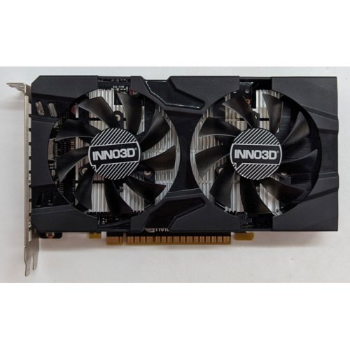 Відеокарта Inno3D GeForce GTX 1050 Ti HerculeZ Twin X2 4096MB (N105T-1DDV-M5CM) (Відновлено продавцем, 784564) купити з перевіркою сумісності: огляд, характеристики, ціна у Києві, Львові, Вінниці, Хмельницькому, Івано-Франківську, Україні | інтернет-магазин TELEMART.UA фото