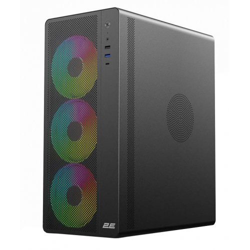 Купить Корпус 2E Credo Plus V510B без БП (2E-V510B) Black с проверкой совместимости: обзор, характеристики, цена в Киеве, Днепре, Одессе, Харькове, Украине | интернет-магазин TELEMART.UA фото
