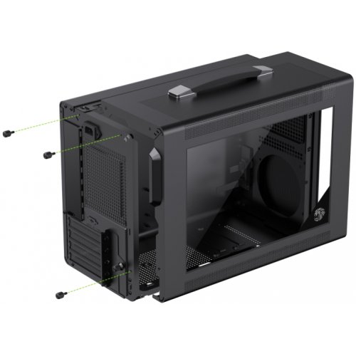 Купить Корпус GAMEMAX Spark Air Tempered Glass без БП Black с проверкой совместимости: обзор, характеристики, цена в Киеве, Днепре, Одессе, Харькове, Украине | интернет-магазин TELEMART.UA фото