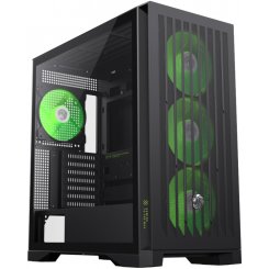 Корпус GAMEMAX Leader 2 Tempered Glass без БЖ Black