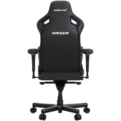 Игровое кресло Anda Seat Kaiser 4 L Fabric (AD12YDDC-L-20-GB-CF) Dark Gray купить в Украине: Киев, Днепр, Харьков, Одесса  | Низкая цена, отзывы, характеристики от TELEMART фото