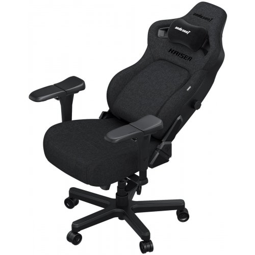 Купить Игровое кресло Anda Seat Kaiser 4 L Fabric (AD12YDDC-L-20-GB-CF) Dark Gray - цена в Харькове, Киеве, Днепре, Одессе
в интернет-магазине Telemart фото