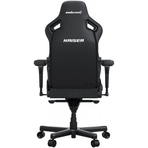 Купить Игровое кресло Anda Seat Kaiser 4 L Fabric (AD12YDDC-L-20-GB-CF) Dark Gray - цена в Харькове, Киеве, Днепре, Одессе
в интернет-магазине Telemart фото