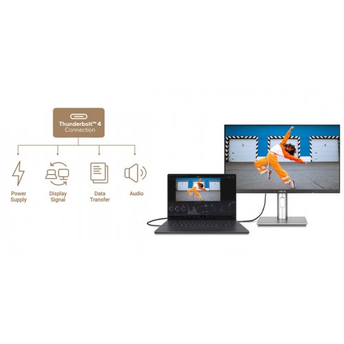 Купити Монітор Asus 31.5" ProArt Display 6K PA32QCV (90LM0BD0-B01K71) Black/Silver - ціна в Києві, Львові, Вінниці, Хмельницькому, Франківську, Україні | інтернет-магазин TELEMART.UA фото