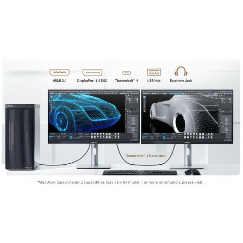 Купити Монітор Asus 31.5" ProArt Display 6K PA32QCV (90LM0BD0-B01K71) Black/Silver - ціна в Києві, Львові, Вінниці, Хмельницькому, Франківську, Україні | інтернет-магазин TELEMART.UA фото