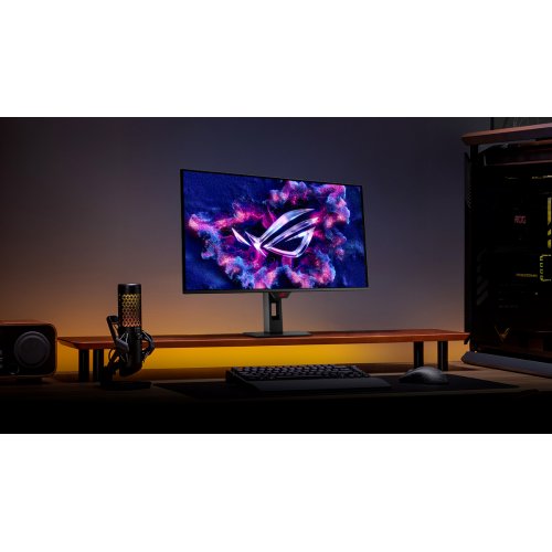Купити Монітор Asus 26.5" ROG Strix OLED XG27ACDMS (90LM0B60-B01371) Black - ціна в Києві, Львові, Вінниці, Хмельницькому, Франківську, Україні | інтернет-магазин TELEMART.UA фото
