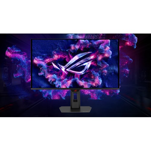 Купити Монітор Asus 26.5" ROG Strix OLED XG27ACDMS (90LM0B60-B01371) Black - ціна в Києві, Львові, Вінниці, Хмельницькому, Франківську, Україні | інтернет-магазин TELEMART.UA фото