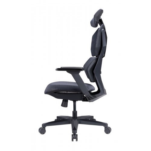 Купить Игровое кресло GamePro GCM140 Mesh Black - цена в Харькове, Киеве, Днепре, Одессе
в интернет-магазине Telemart фото