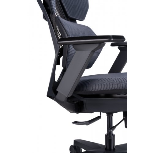 Купить Игровое кресло GamePro GCM140 Mesh Black - цена в Харькове, Киеве, Днепре, Одессе
в интернет-магазине Telemart фото