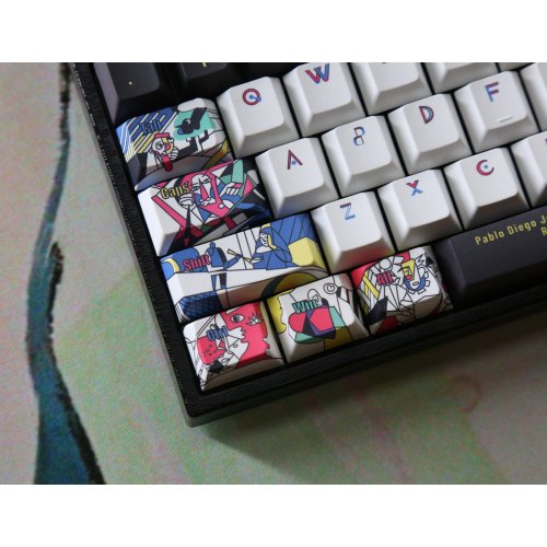 Купить Набор кейкапов Varmilo 121keys Picasso Keycap Set (121K-110EB-R-V) - цена в Харькове, Киеве, Днепре, Одессе
в интернет-магазине Telemart фото