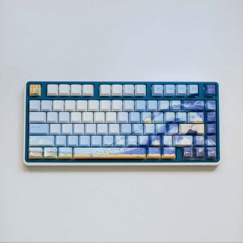 Купить Набор кейкапов Varmilo 130Keys Van Gogh Cherry Profile Keycap Set (130K-110FA-R-V) - цена в Харькове, Киеве, Днепре, Одессе
в интернет-магазине Telemart фото