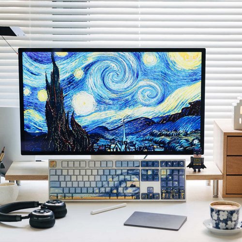 Купить Набор кейкапов Varmilo 130Keys Van Gogh Cherry Profile Keycap Set (130K-110FA-R-V) - цена в Харькове, Киеве, Днепре, Одессе
в интернет-магазине Telemart фото