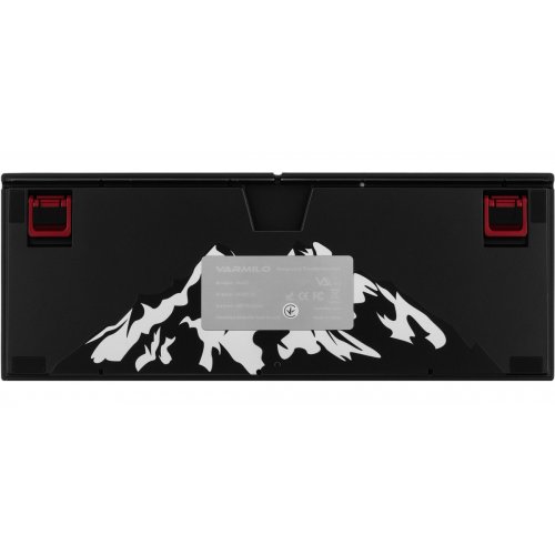 Купить Клавиатура Varmilo APG87 Summit R1 Kailh Prestige Red (A94A050D4A5A17A007) Blue - цена в Харькове, Киеве, Днепре, Одессе
в интернет-магазине Telemart фото