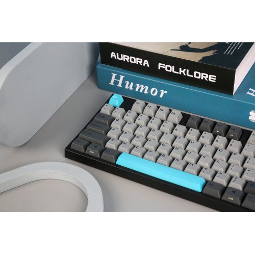 Купить Клавиатура Varmilo APG87 Summit R1 Kailh Prestige Red (A94A050D4A5A17A007) Blue - цена в Харькове, Киеве, Днепре, Одессе
в интернет-магазине Telemart фото