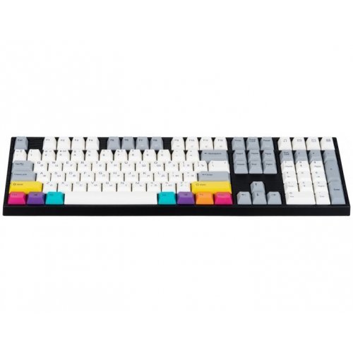 Купить Клавиатура Varmilo APT108 CMYK Kailh Prestige Red (A93A024D4A5A17A007) Grey/White - цена в Харькове, Киеве, Днепре, Одессе
в интернет-магазине Telemart фото
