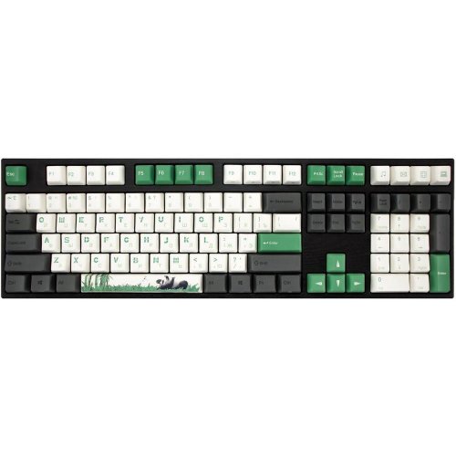 Купить Клавиатура Varmilo APT108 Panda R2 Daisy L (A93A029F9A5A17A007) Black/Green - цена в Харькове, Киеве, Днепре, Одессе
в интернет-магазине Telemart фото