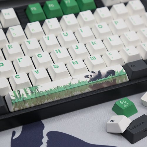 Купить Клавиатура Varmilo APT108 Panda R2 Daisy L (A93A029F9A5A17A007) Black/Green - цена в Харькове, Киеве, Днепре, Одессе
в интернет-магазине Telemart фото