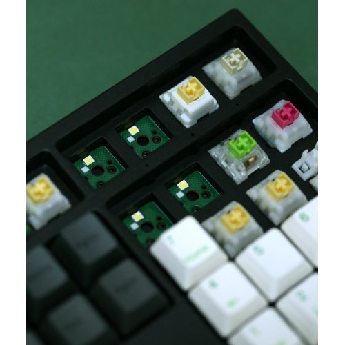 Купить Клавиатура Varmilo APT108 Panda R2 Kailh Prestige Silent (A93A029F8A5A17A007) Black/Green - цена в Харькове, Киеве, Днепре, Одессе
в интернет-магазине Telemart фото