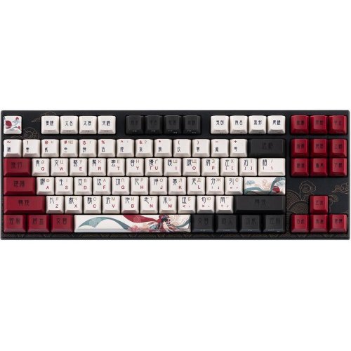 Купить Клавиатура Varmilo APT87 Beijing Opera Kailh Prestige Red (A92A028D4A5A17A025) Black/Red - цена в Харькове, Киеве, Днепре, Одессе
в интернет-магазине Telemart фото