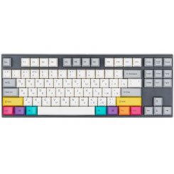 Клавиатура Varmilo APT87 CMYK Kailh Prestige Brown (A92A024D3A5A17A007) Grey/White