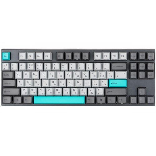 Купить Клавиатура Varmilo APT87 Moonlight Daisy L (A92A023F9A5A17A007) Grey/Blue - цена в Харькове, Киеве, Днепре, Одессе
в интернет-магазине Telemart фото