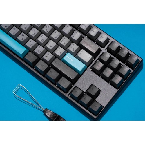 Купить Клавиатура Varmilo APT87 Moonlight Daisy L (A92A023F9A5A17A007) Grey/Blue - цена в Харькове, Киеве, Днепре, Одессе
в интернет-магазине Telemart фото