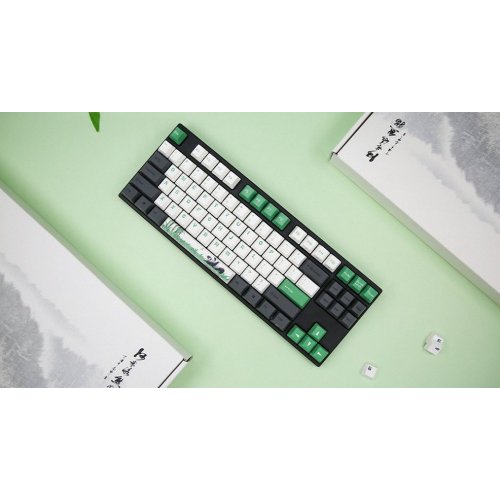 Купить Клавиатура Varmilo APT87 Panda R2 Kailh Prestige Red (A92A029D4A5A17A007) Black/Green - цена в Харькове, Киеве, Днепре, Одессе
в интернет-магазине Telemart фото
