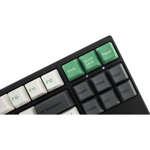 Купити Клавіатура Varmilo APT87 Panda R2 Daisy L (A92A029F9A5A17A007) Black/Green - ціна в Києві, Львові, Вінниці, Хмельницькому, Франківську, Україні | інтернет-магазин TELEMART.UA фото