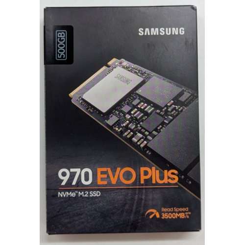 Ssd-диск Samsung 970 EVO Plus V-NAND MLC 500GB M.2 (2280 PCI-E) (MZ-V7S500BW) (Відновлено продавцем, 784728) купити з перевіркою сумісності: огляд, характеристики, ціна у Києві, Львові, Вінниці, Хмельницькому, Івано-Франківську, Україні | інтернет-магазин TELEMART.UA фото