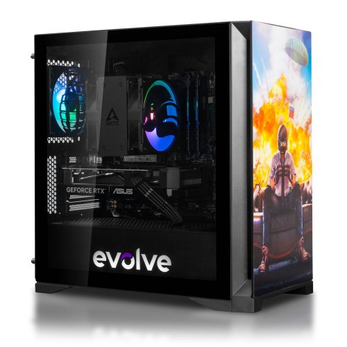 Компьютер EVOLVE SpecialPart PUBG PC (EVSP-PBR7500FN5060-D532S1TBK) Black купить в Украине: Киев, Днепр, Харьков, Одесса  | Низкая цена, отзывы, характеристики от TELEMART фото 2 Компьютер EVOLVE SpecialPart PUBG PC (EVSP-PBR7500FN5060-D532S1TBK) Black купить в Украине: Киев, Днепр, Харьков, Одесса  | Низкая цена, отзывы, характеристики от TELEMART фото