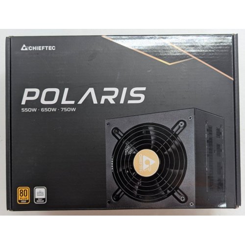 Купить Блок питания CHIEFTEC Polaris 650W (PPS-650FC) (Восстановлено продавцом, 784906) с проверкой совместимости: обзор, характеристики, цена в Киеве, Днепре, Одессе, Харькове, Украине | интернет-магазин TELEMART.UA фото