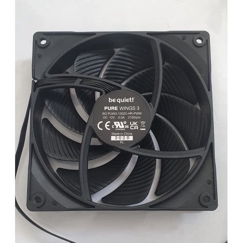 Уцінка кулер для корпуса Be Quiet! Pure Wings 3 140 PWM High-Speed (BL109) Black (Сліди прикручення, 784910) купити з перевіркою сумісності: огляд, характеристики, ціна у Києві, Львові, Вінниці, Хмельницькому, Івано-Франківську, Україні | інтернет-магазин TELEMART.UA фото