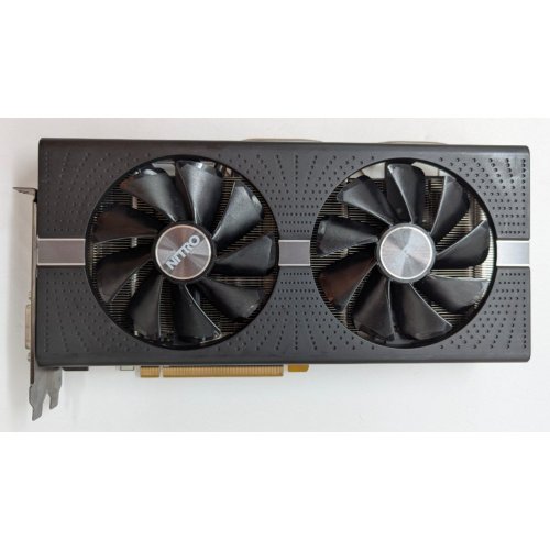 Відеокарта Sapphire Radeon RX 580 NITRO+ 8192MB (11265-01-20G) (Відновлено продавцем, 784912) купити з перевіркою сумісності: огляд, характеристики, ціна у Києві, Львові, Вінниці, Хмельницькому, Івано-Франківську, Україні | інтернет-магазин TELEMART.UA фото