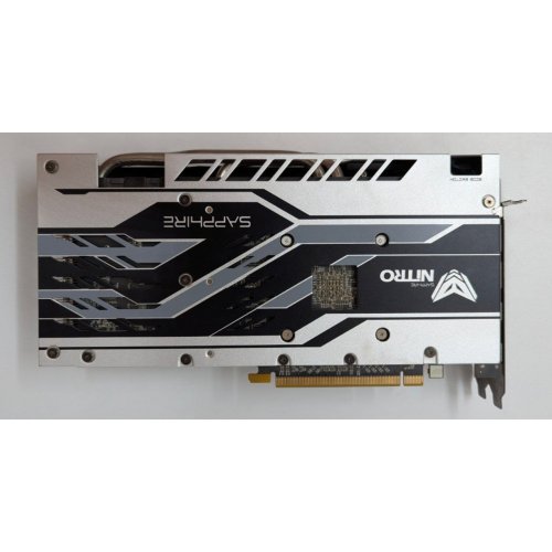 Відеокарта Sapphire Radeon RX 580 NITRO+ 8192MB (11265-01-20G) (Відновлено продавцем, 784912) купити з перевіркою сумісності: огляд, характеристики, ціна у Києві, Львові, Вінниці, Хмельницькому, Івано-Франківську, Україні | інтернет-магазин TELEMART.UA фото