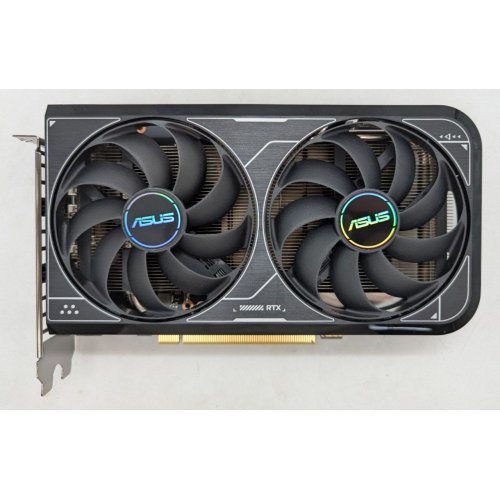 Купить Видеокарта Asus GeForce RTX 4060 Dual V2 OC 8192MB (DUAL-RTX4060-O8G-V2) (Восстановлено продавцом, 784923) с проверкой совместимости: обзор, характеристики, цена в Киеве, Днепре, Одессе, Харькове, Украине | интернет-магазин TELEMART.UA фото
