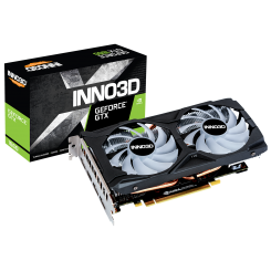 Видеокарта Inno3D GeForce GTX 1660 Twin X2 OC RGB 6144MB (N16602-06D5X-1521VA15LB) (Восстановлено продавцом, 784933)