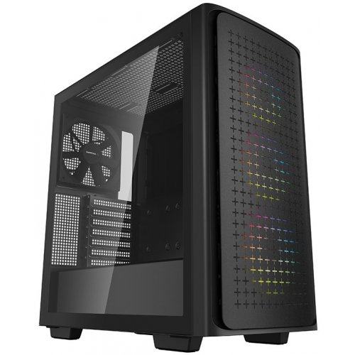 Корпус Deepcool CK560 ARGB Tempered Glass без БЖ (R-CK560-BKAAE4-G-1) Black (Відновлено продавцем, 784937) купити з перевіркою сумісності: огляд, характеристики, ціна у Києві, Львові, Вінниці, Хмельницькому, Івано-Франківську, Україні | інтернет-магазин TELEMART.UA фото