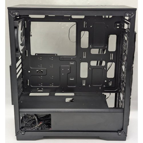 Корпус Deepcool MATREXX 50 ADD-RGB 3F Tempered Glass без БП Black (Відновлено продавцем, 784947) купити з перевіркою сумісності: огляд, характеристики, ціна у Києві, Львові, Вінниці, Хмельницькому, Івано-Франківську, Україні | інтернет-магазин TELEMART.UA фото