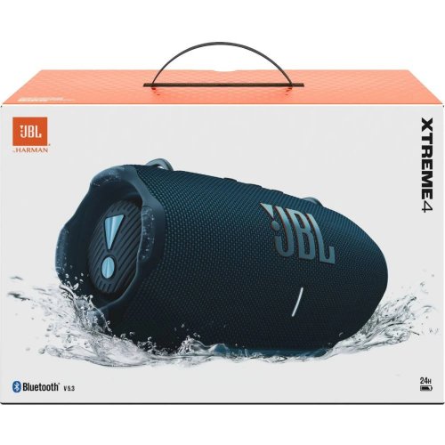 Купити Портативна акустика JBL Xtreme 4 (JBLXTREME4BLUEUNA) Blue - ціна в Києві, Львові, Вінниці, Хмельницькому, Франківську, Україні | інтернет-магазин TELEMART.UA фото