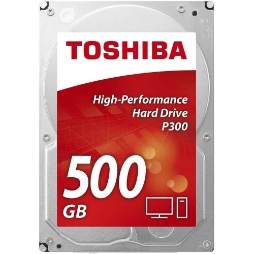 Купить Жесткий диск Toshiba P300 500GB 64MB 7200RPM 3.5'' (HDWD105UZSVA) (Восстановлено продавцом, 784996) с проверкой совместимости: обзор, характеристики, цена в Киеве, Днепре, Одессе, Харькове, Украине | интернет-магазин TELEMART.UA фото